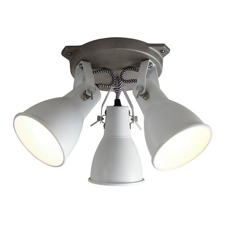 Stirrup Triple Semi Flush Mount