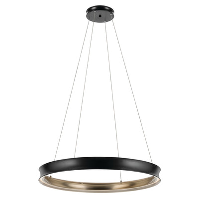 Kichler - 52747BKLED - LED Chandelier - Larousse - Black