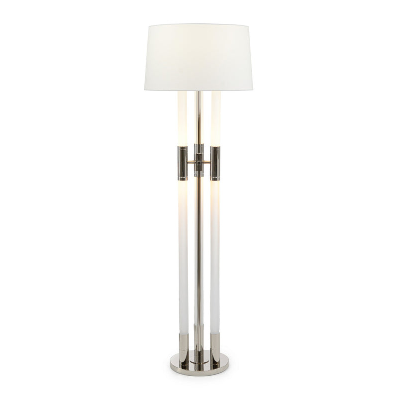 John Richard - JRL-10817 - One Light Floor Lamp - Polished