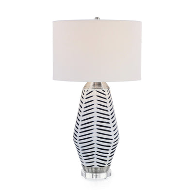 John Richard - JRL-11024 - One Light Table Lamp - Nickel