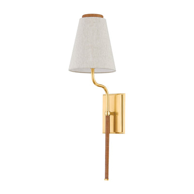 Hudson Valley - CB4925-AGB - One Light Wall Sconce - Sullivan - Aged Brass