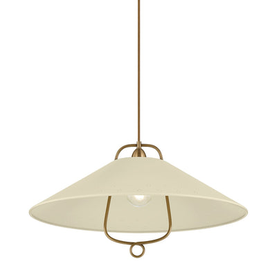 Hudson Valley - CB8624-HB/SSD - One Light Pendant - Pawley - Historic Bronze/Soft Sand