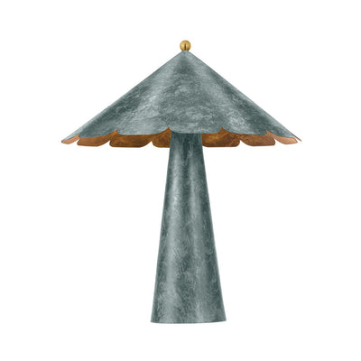 Hudson Valley - CBL7624-VER - One Light Table Lamp - Folly Beach - Verdigris