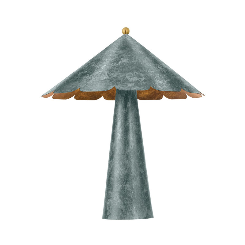 Hudson Valley - CBL7624-VER - One Light Table Lamp - Folly Beach - Verdigris