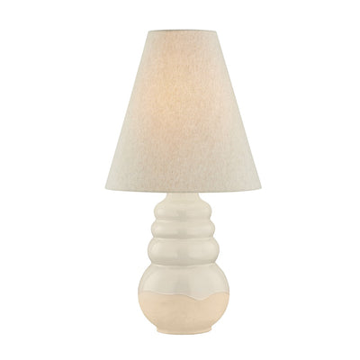 Hudson Valley - CBL8230-AGB/CEW - One Light Table Lamp - Tybee - Aged Brass/Ceramic Elemental White