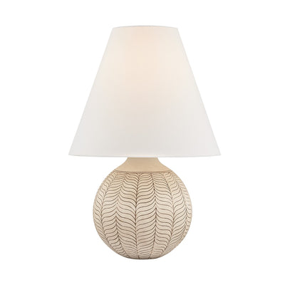 Hudson Valley - CBL9430-AGB/CIP - One Light Table Lamp - Capers - Aged Brass/Ceramic Ivory Petal