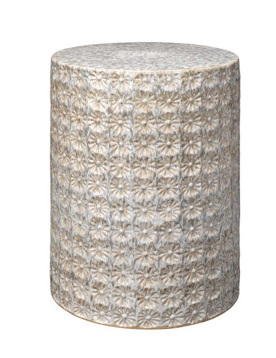 Jamie Young Co - 20WILD-STCR - Side Table - Wildflower - Cream