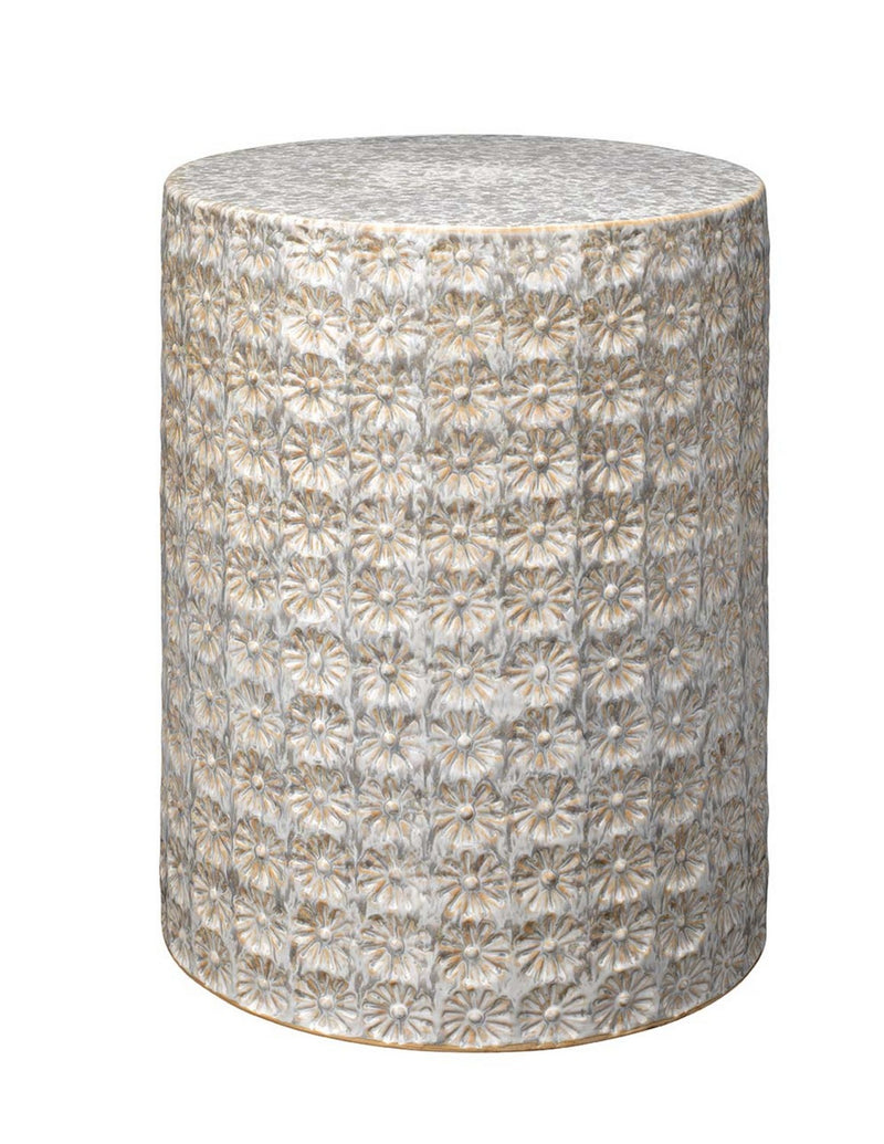 Jamie Young Co - 20WILD-STCR - Side Table - Wildflower - Cream
