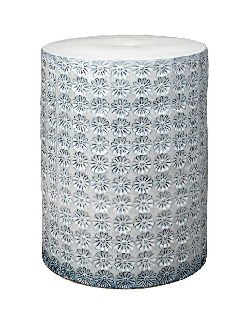 Jamie Young Co - 20WILD-STWH - Side Table - Wildflower - Blue