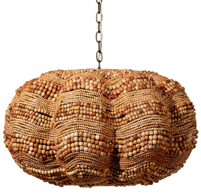 Jamie Young Co - 5CLAM-XLNA - Chandelier - Clamshell - Natural