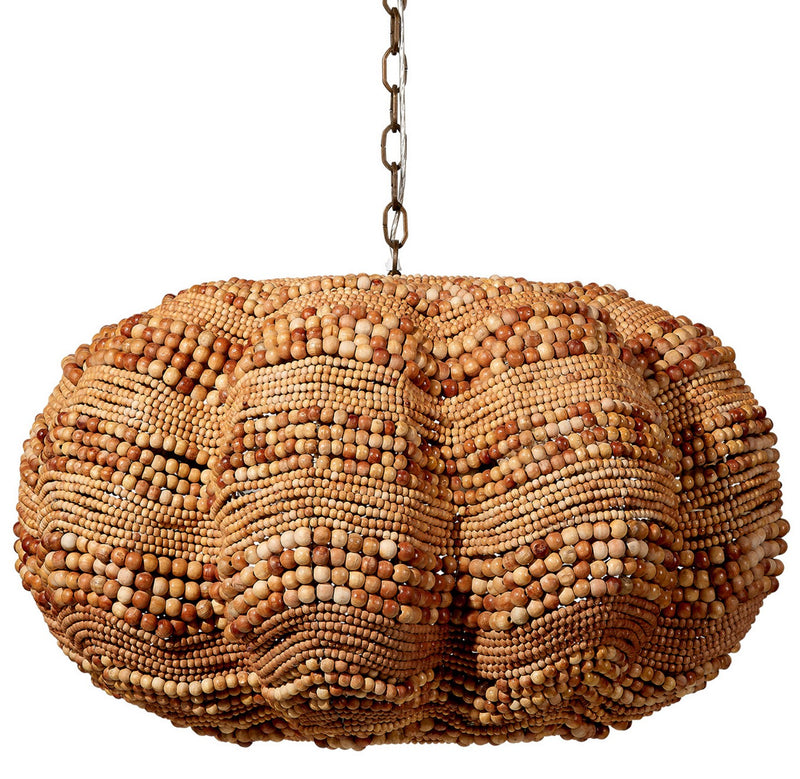 Jamie Young Co - 5CLAM-XLNA - Chandelier - Clamshell - Natural