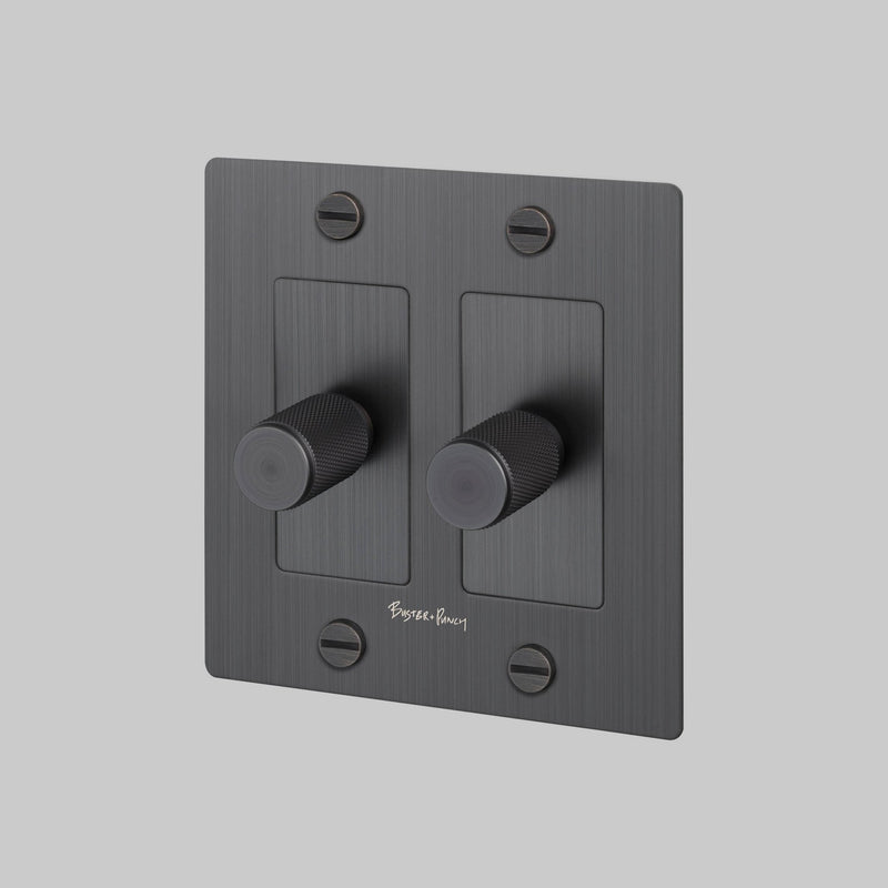 Buster + Punch - NDK-094312 - Dimmer Switch - Smoked Bronze