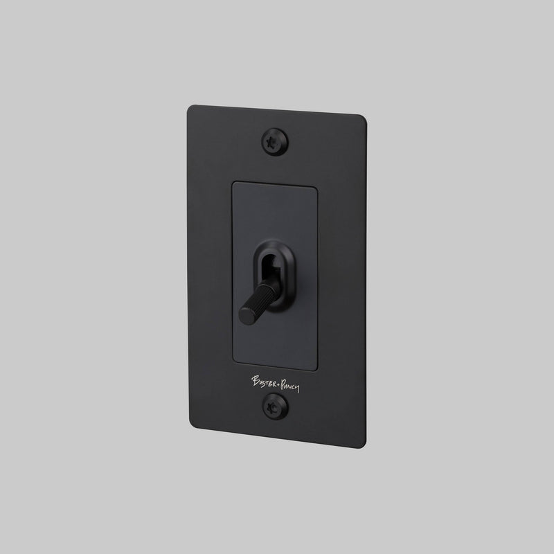 Buster + Punch - NTG-024030 - Light Switch - Black