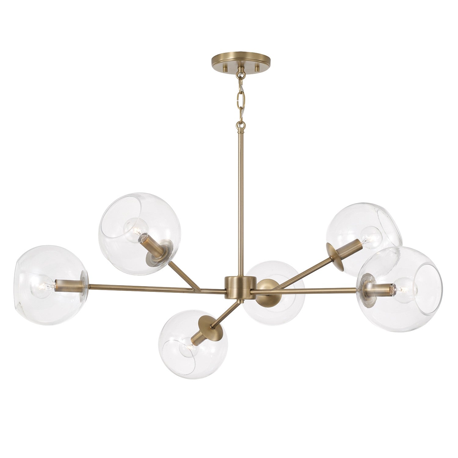 Atlas Chandelier - 461561AD-661 by Capital Lighting from Cleveland Lighting