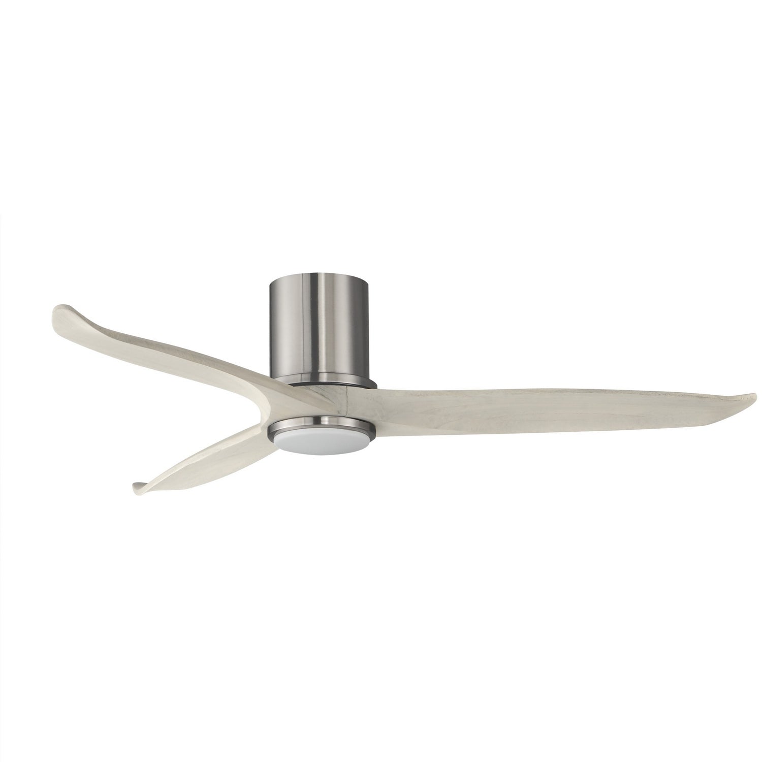 Woodwind Hugger Ceiling Fan - 88830SNWWT by Maxim from Cleveland Lighting