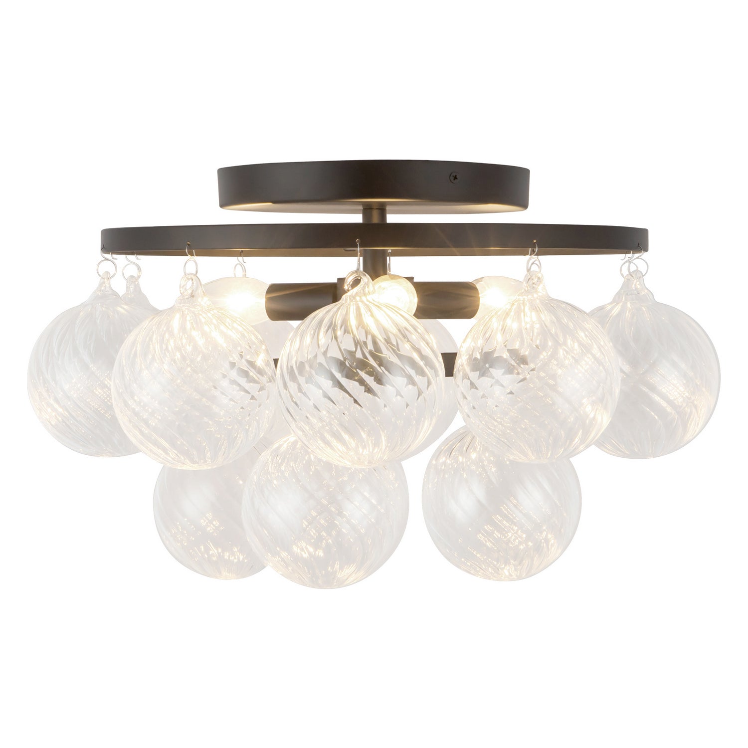 Faye Semi Flush Ceiling Light - SF654318MBRC by Alora from Cleveland ...