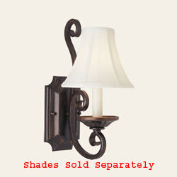 Maxim - 12217OI - One Light Wall Sconce - Manor - Oil Rubbed Bronze