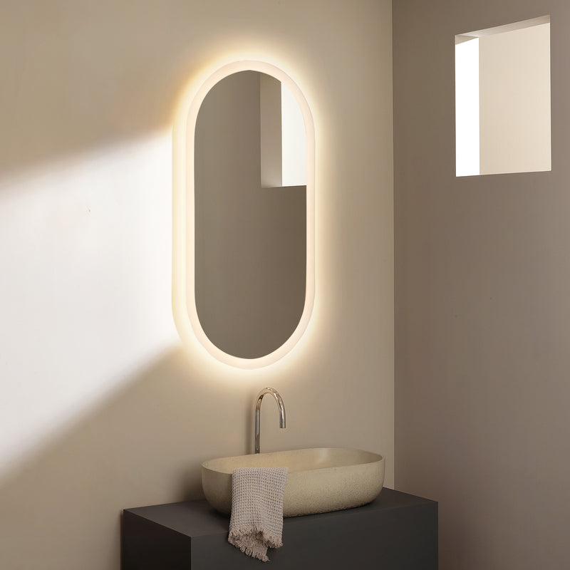 Varenna Stadium Illuminated Mirror