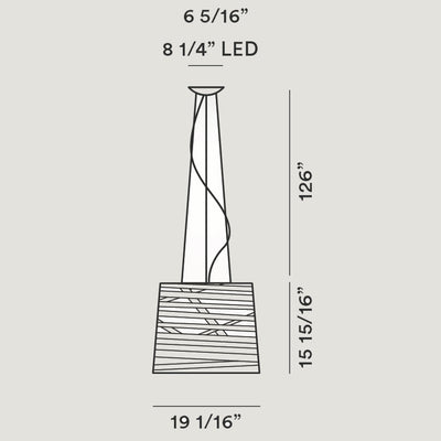 Tress Grande LED Pendant