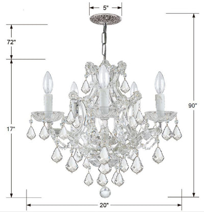 Maria Theresa Dish Chandelier