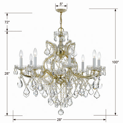 Maria Theresa Candle Chandelier