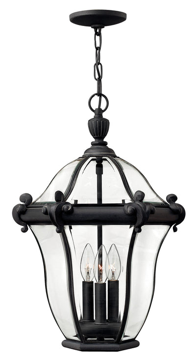 Hinkley - 2442MB - LED Hanging Lantern - San Clemente - Museum Black