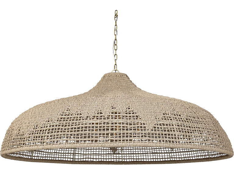 Palecek - 2340-79 - Four Light Outdoor Chandelier - Westerly