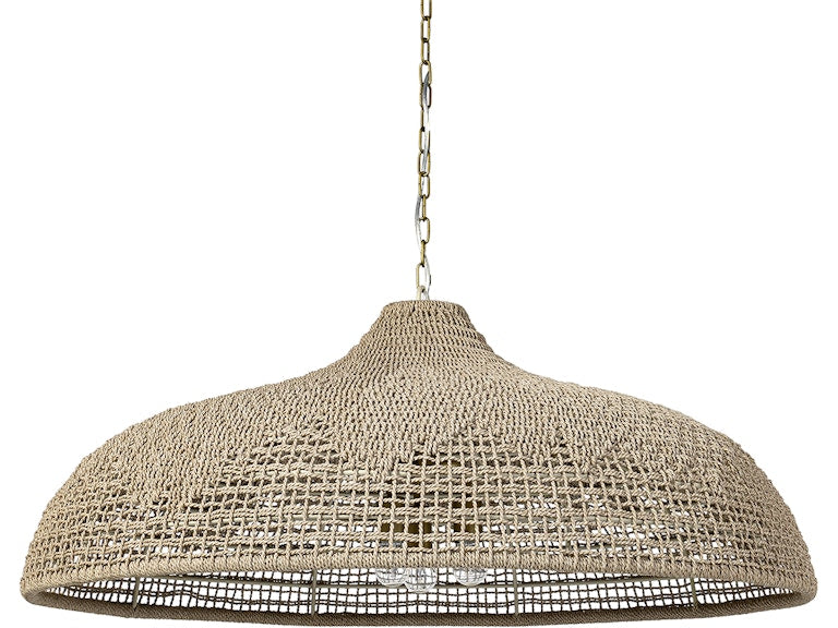 Palecek - 2365-79 - Three Light Outdoor Chandelier - Westerly