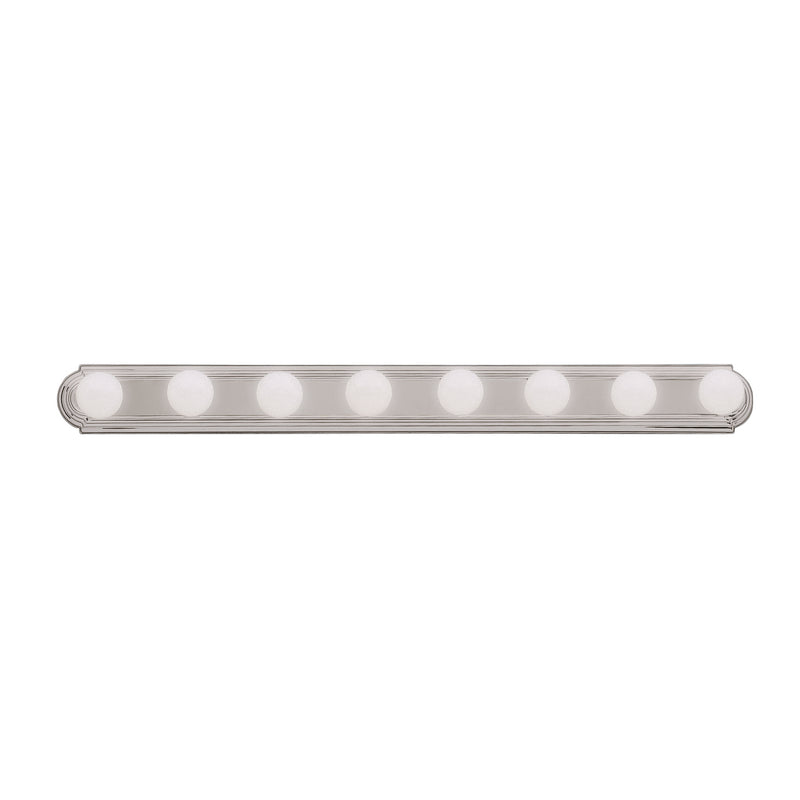 Kichler - 5019NI - Eight Light Linear Bath - No Family - Brushed Nickel