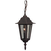 Craftmade - Z151-RT - One Light Pendant - Straight Glass Cast - Rust