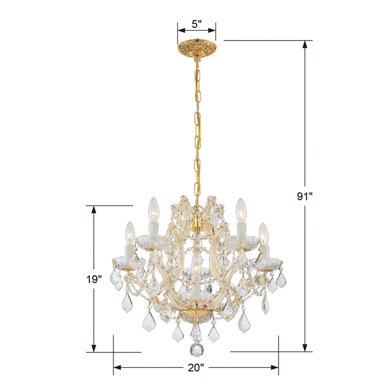 Maria Theresa Dish Chandelier