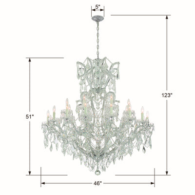 Maria Theresa Multi Tier Chandelier