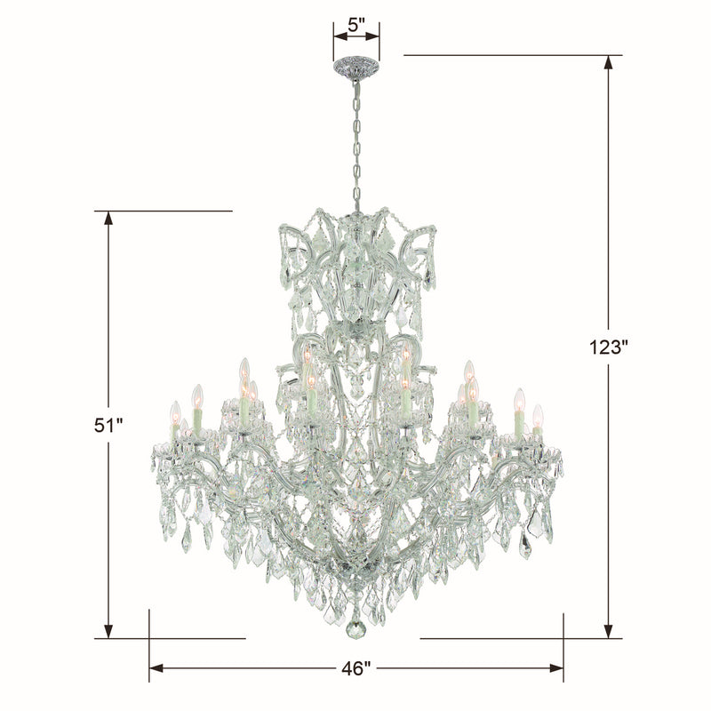 Maria Theresa Multi Tier Chandelier