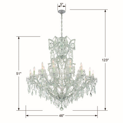 Maria Theresa Multi Tier Chandelier