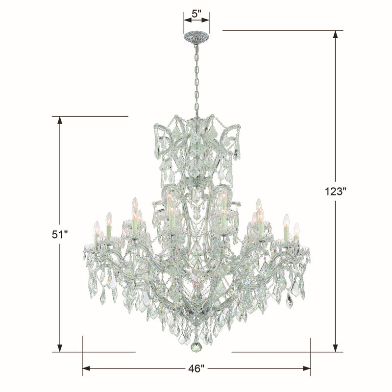 Maria Theresa Multi Tier Chandelier