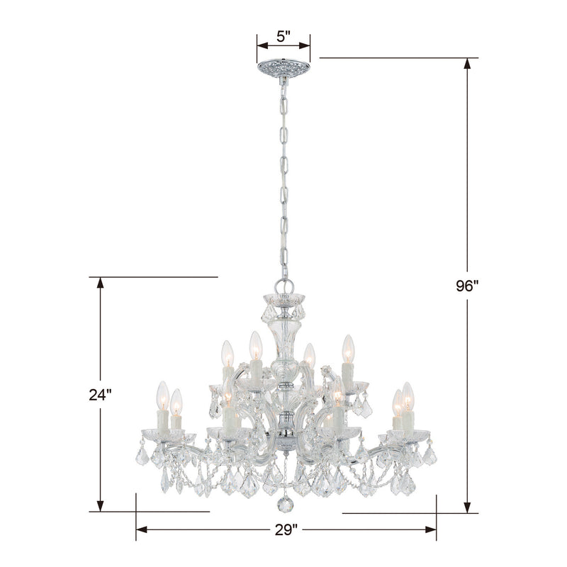Maria Theresa Swag Chandelier
