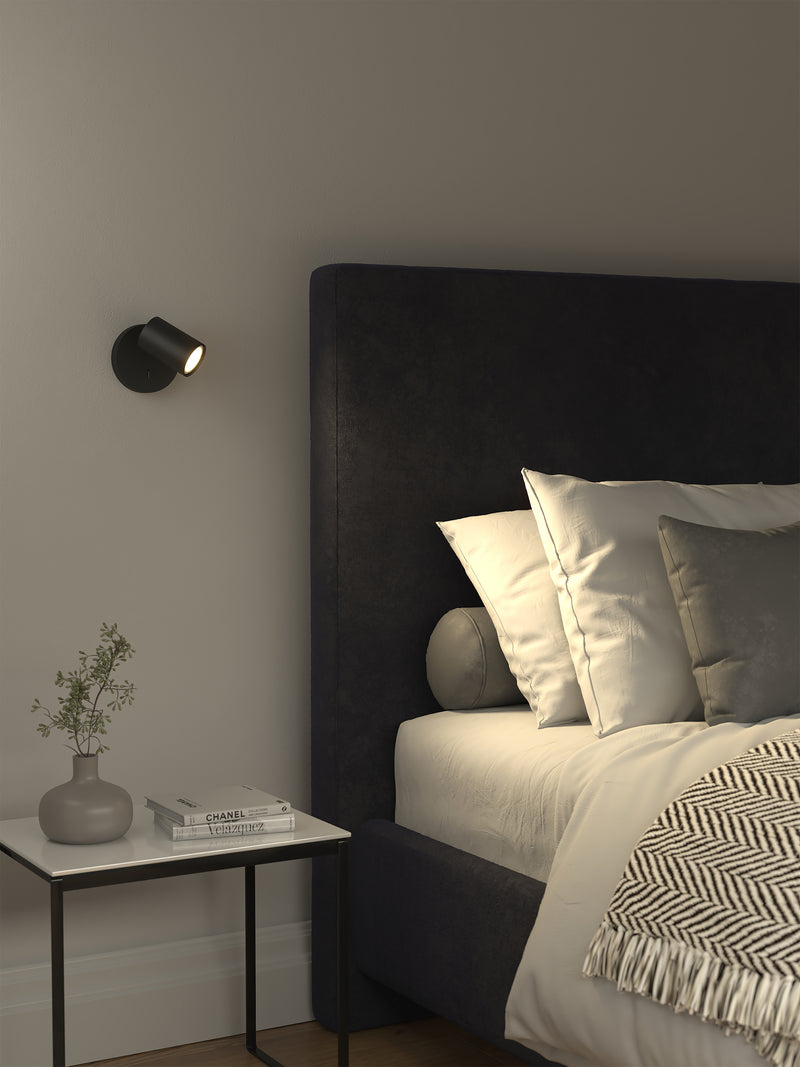 Ascoli Single Wall Spot Light with Switch