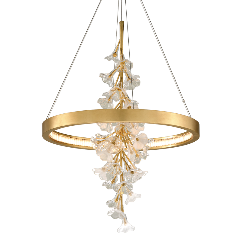 Corbett Lighting - 268-71-GL - LED Chandelier - Jasmine - Gold Leaf