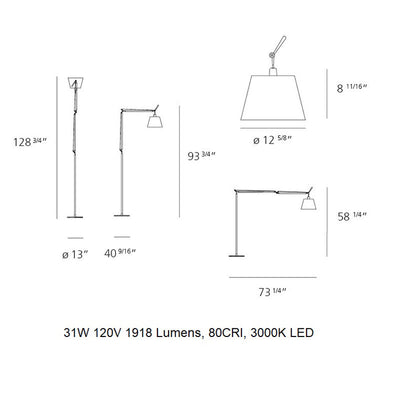 Tolomeo Mega Floor Lamp