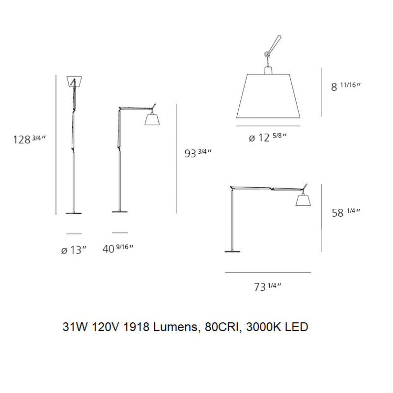 Tolomeo Mega Floor Lamp