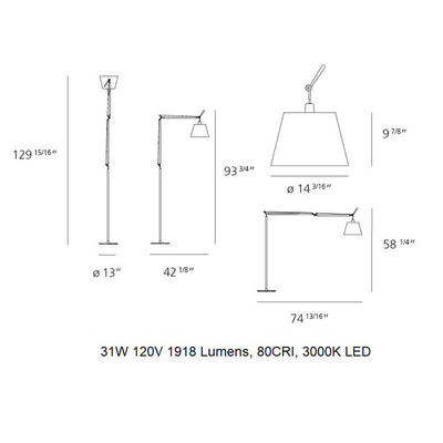 Tolomeo Mega Floor Lamp