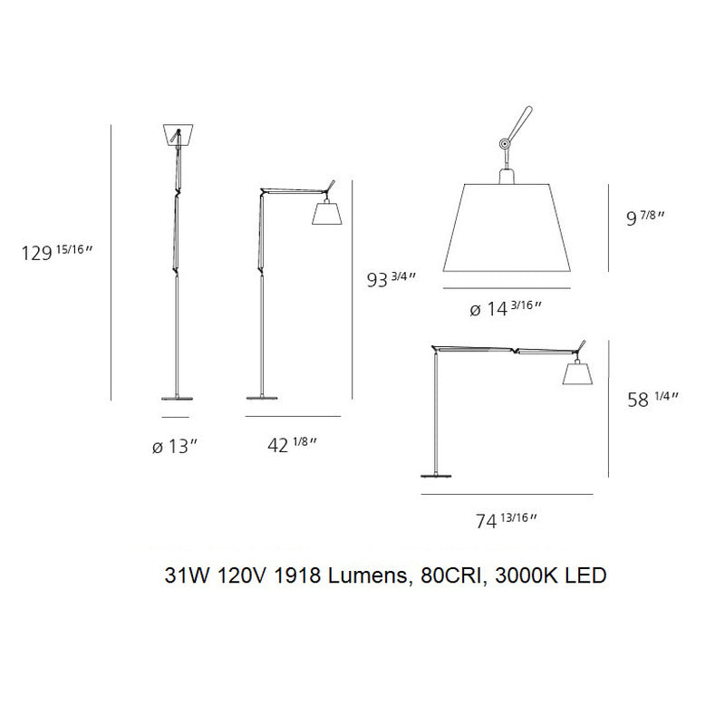 Tolomeo Mega Floor Lamp