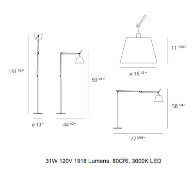 Tolomeo Mega Floor Lamp