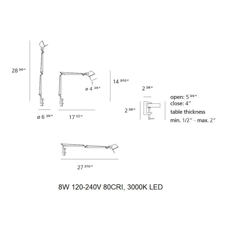 Tolomeo Micro Table Lamp