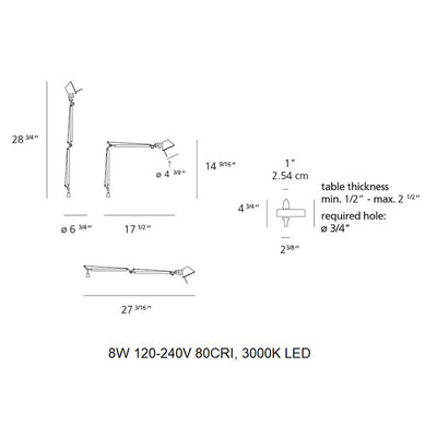 Tolomeo Micro Table Lamp