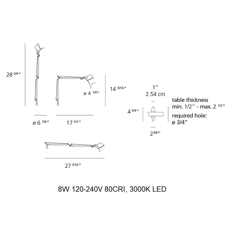 Tolomeo Micro Table Lamp