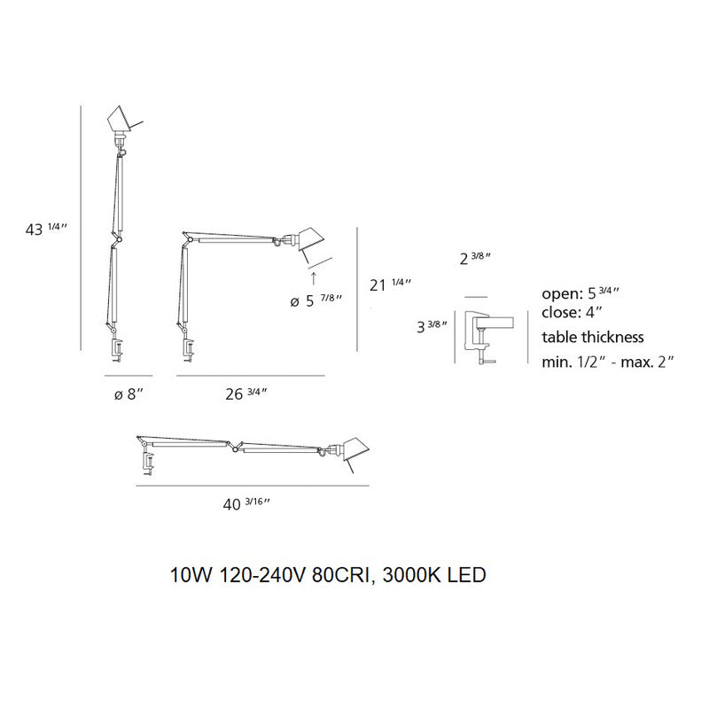 Tolomeo Mini Table Lamp