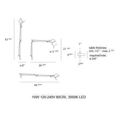 Tolomeo Mini Table Lamp