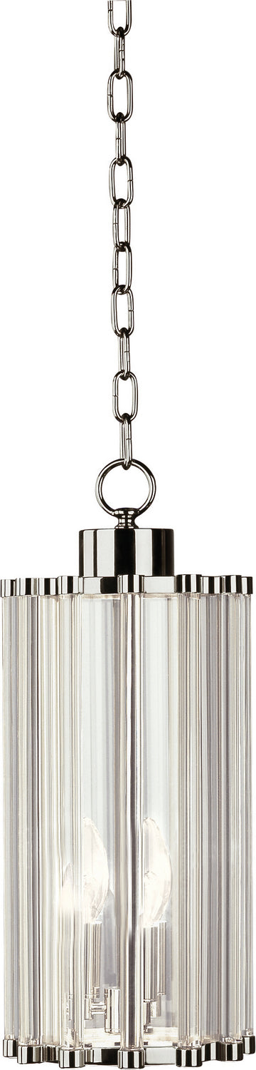 Robert Abbey - S3336 - Three Light Pendant - Cole - Polished Nickel