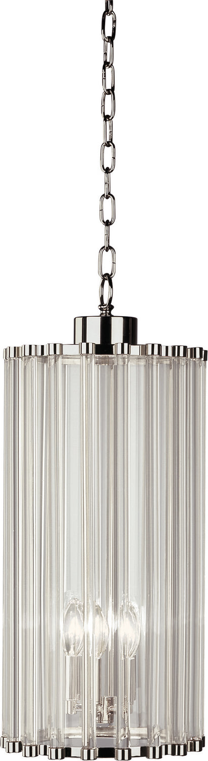 Robert Abbey - S3337 - Five Light Pendant - Cole - Polished Nickel